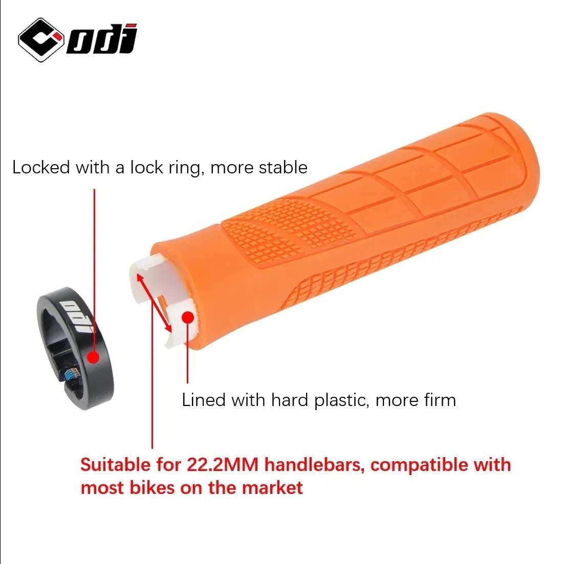 Odi Bicycle Grips Lock-on Mtb Bike Handlebar Cover Anti-slip Mountain Bike