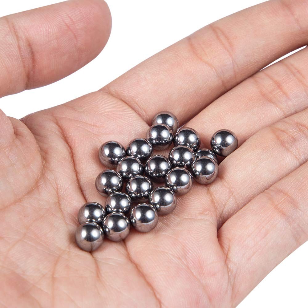 600 Assorted Steel Ball Bearings: Six Sizes for Bicycle and DIY Applications