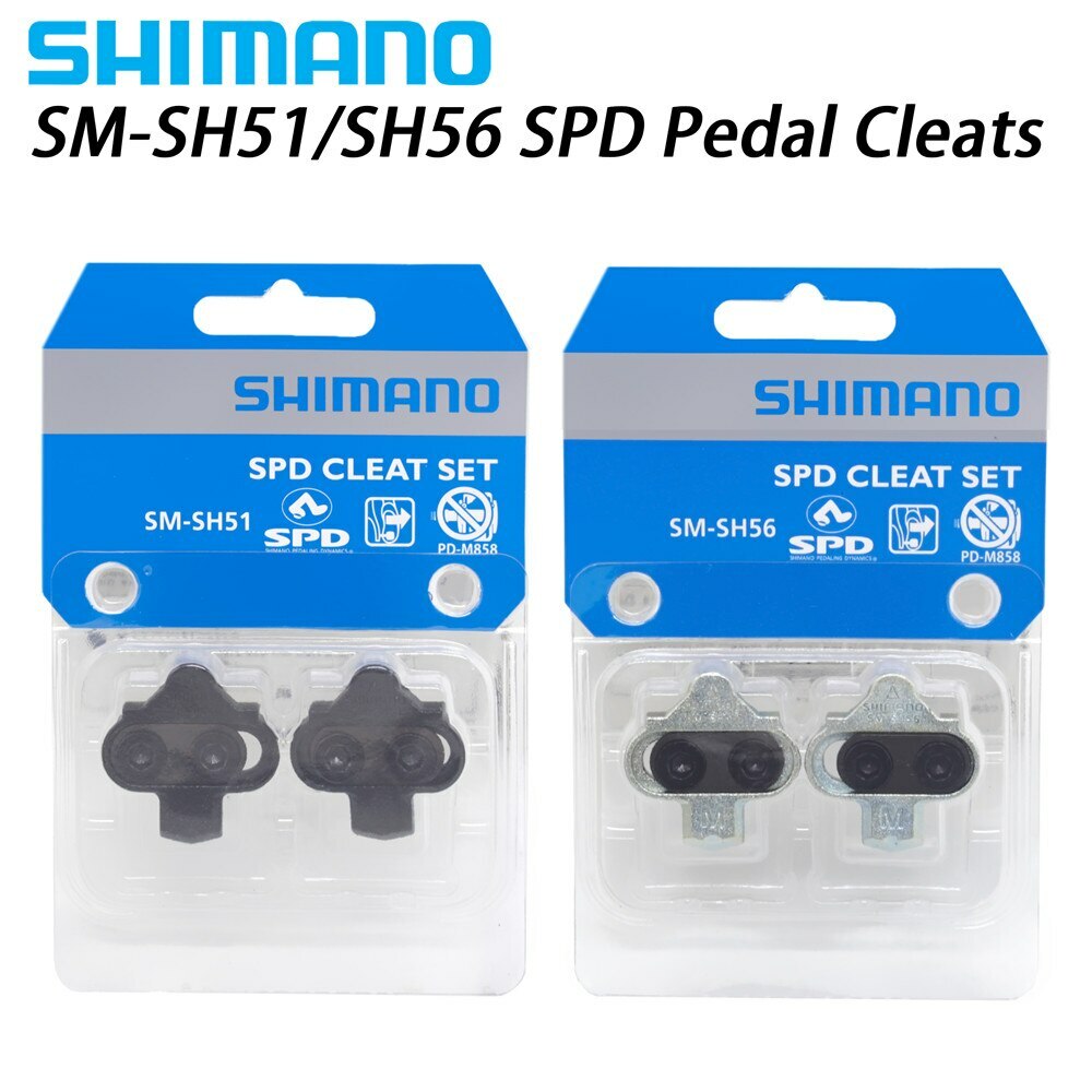 Shimano SPD SM SH51 SH56 Pedals Cleat Set MTB Bike Bicycle Cycling Cleat