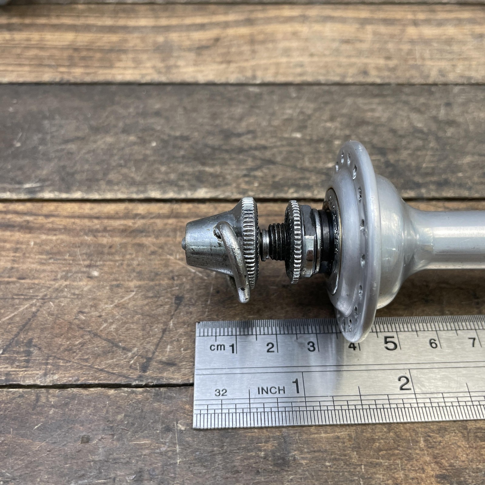 Vintage Shimano Dura-Ace 1st Gen Bike Hub Set 36H 36 Front Rear 120 70s