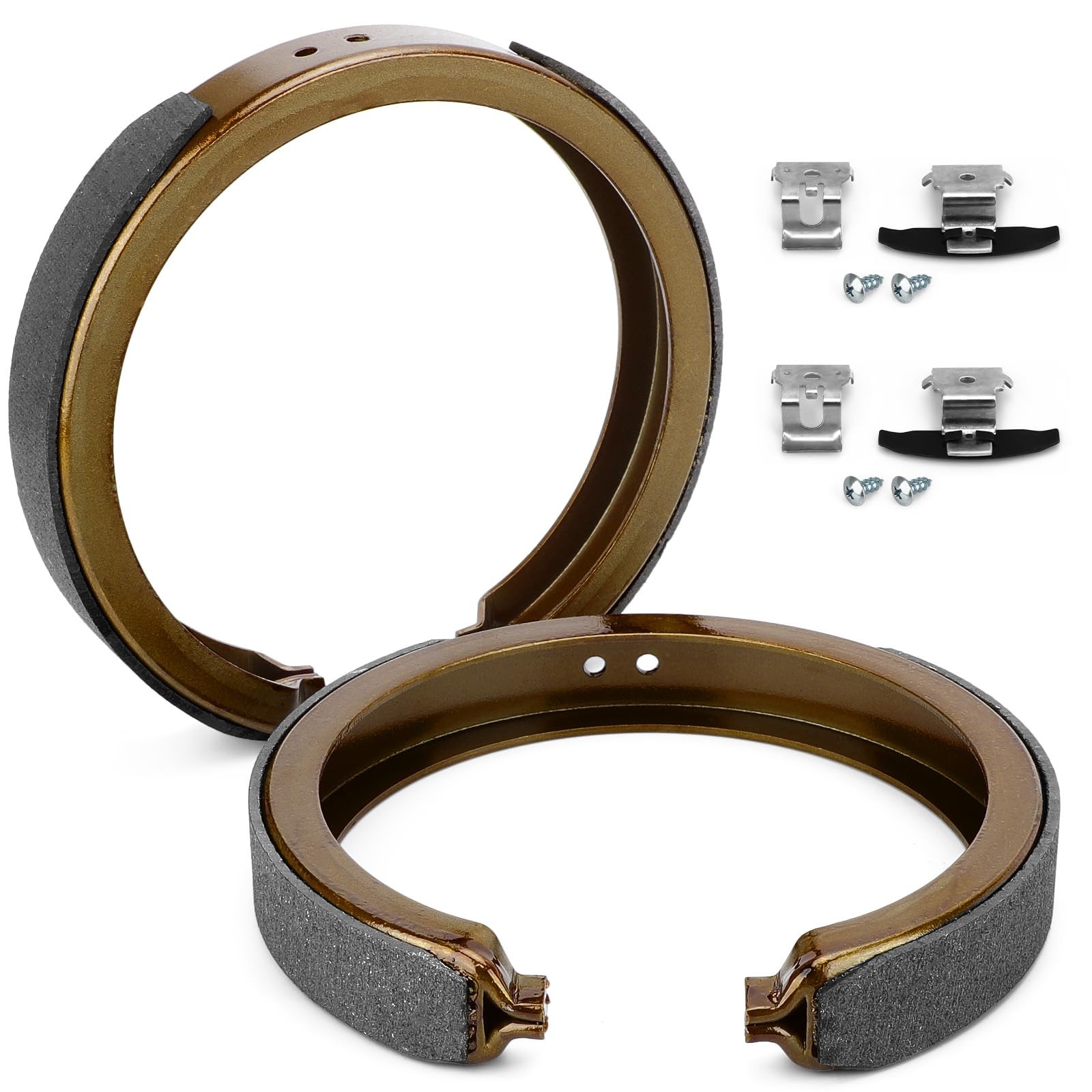 Rear Parking Brake Shoes Set for 99-14 Chevrolet 99-14 GMC 00-14 Cadillac 04-07