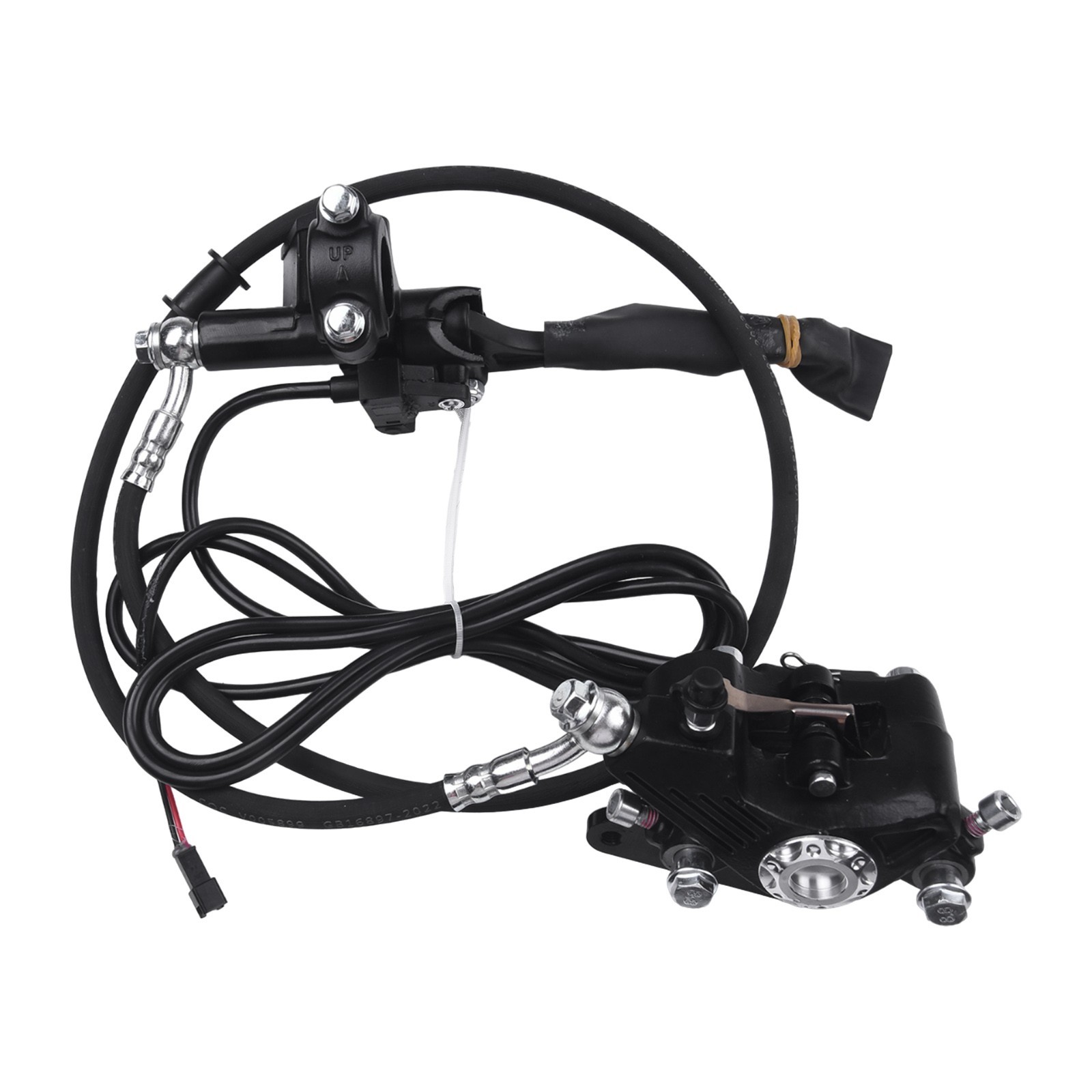 Adjustable Folding Electric Bicycle Brake Set Ensures Exceptional Control