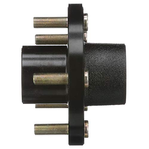 Trailer Wheel Hub, 1 in. Axle, 4 Lug, Galvanized, 5 Lug One Size Painted