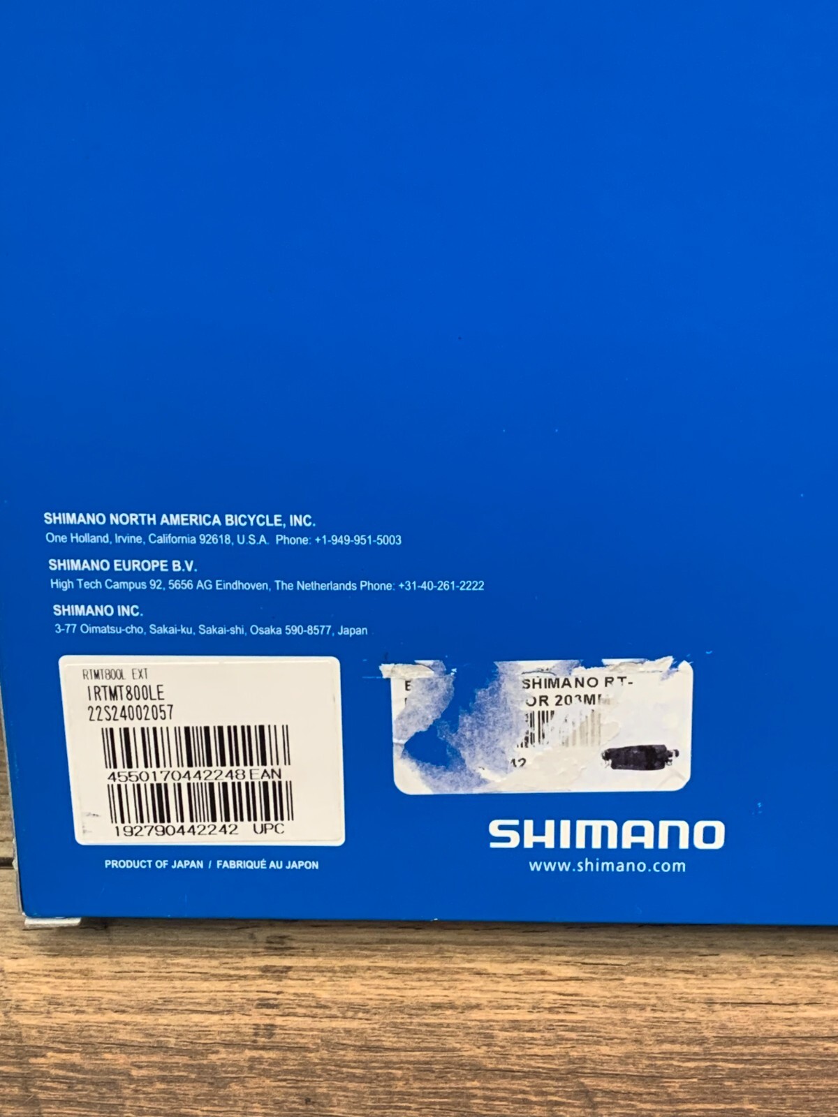 Shimano Deore XT RT-MT800-L Disc Brake Rotor- 203mm, Center Lock