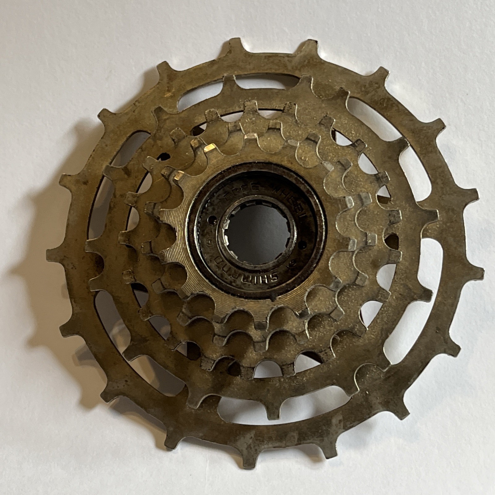 Shimano Freewheel 5 Speed 14×34 Skip tooth Gold Complete Overhaul