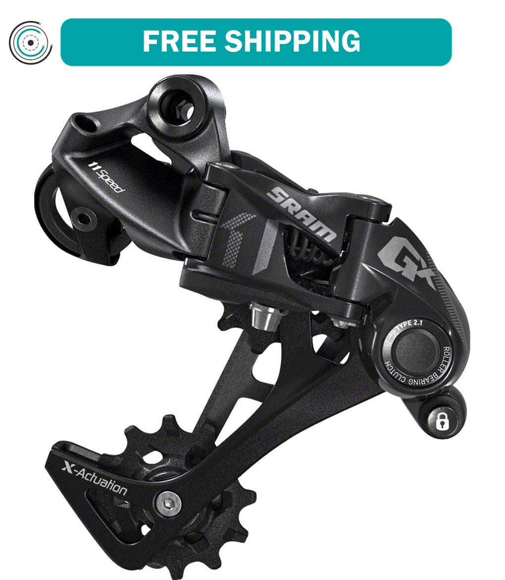 SRAM GX Rear Derailleur – 11 Speed, Long Cage, Black, 1x, With Clutch