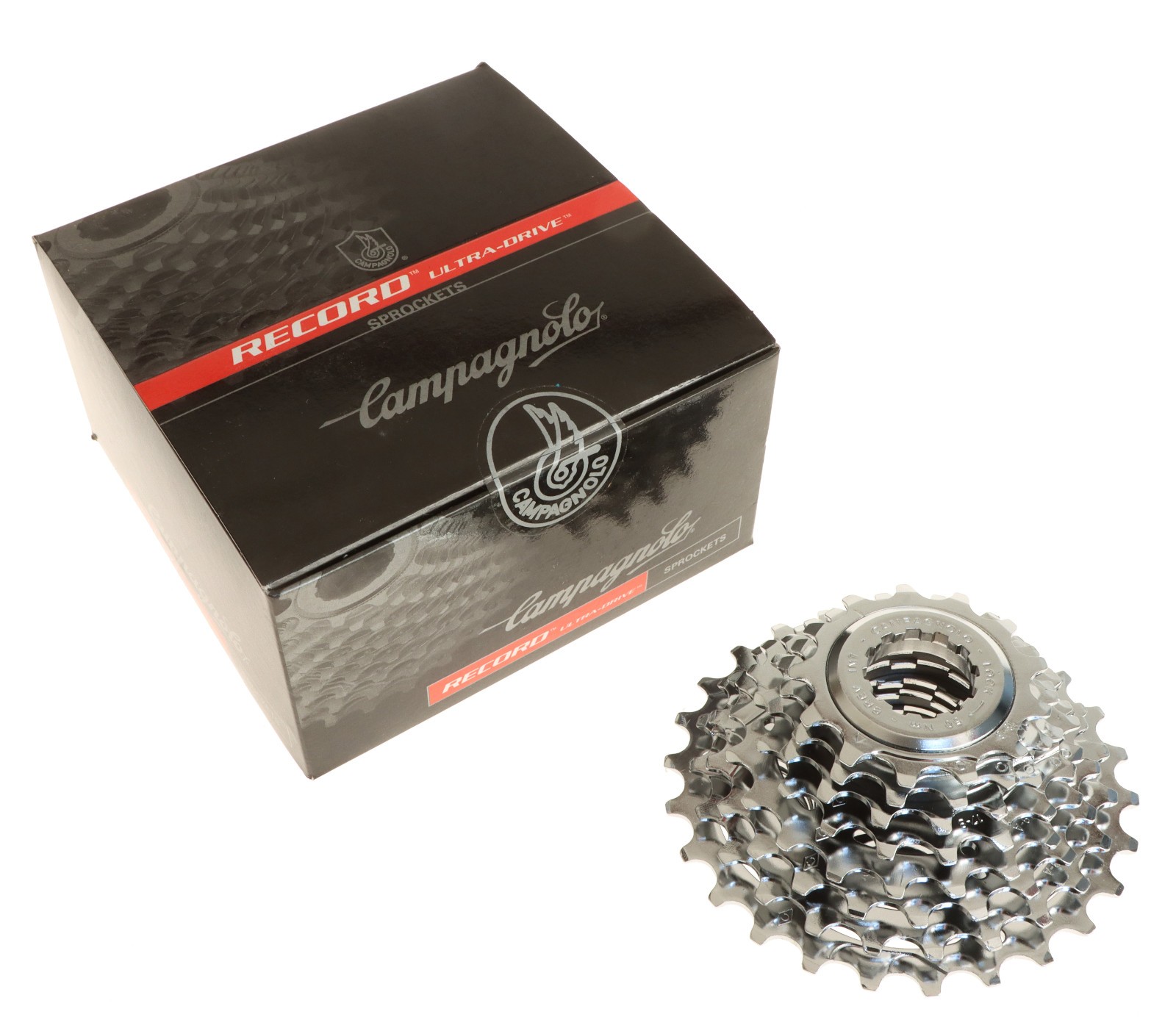 Campagnolo Record 8 Speed Cassette 13/26T Exa-Drive Steel NOS NEW NIB