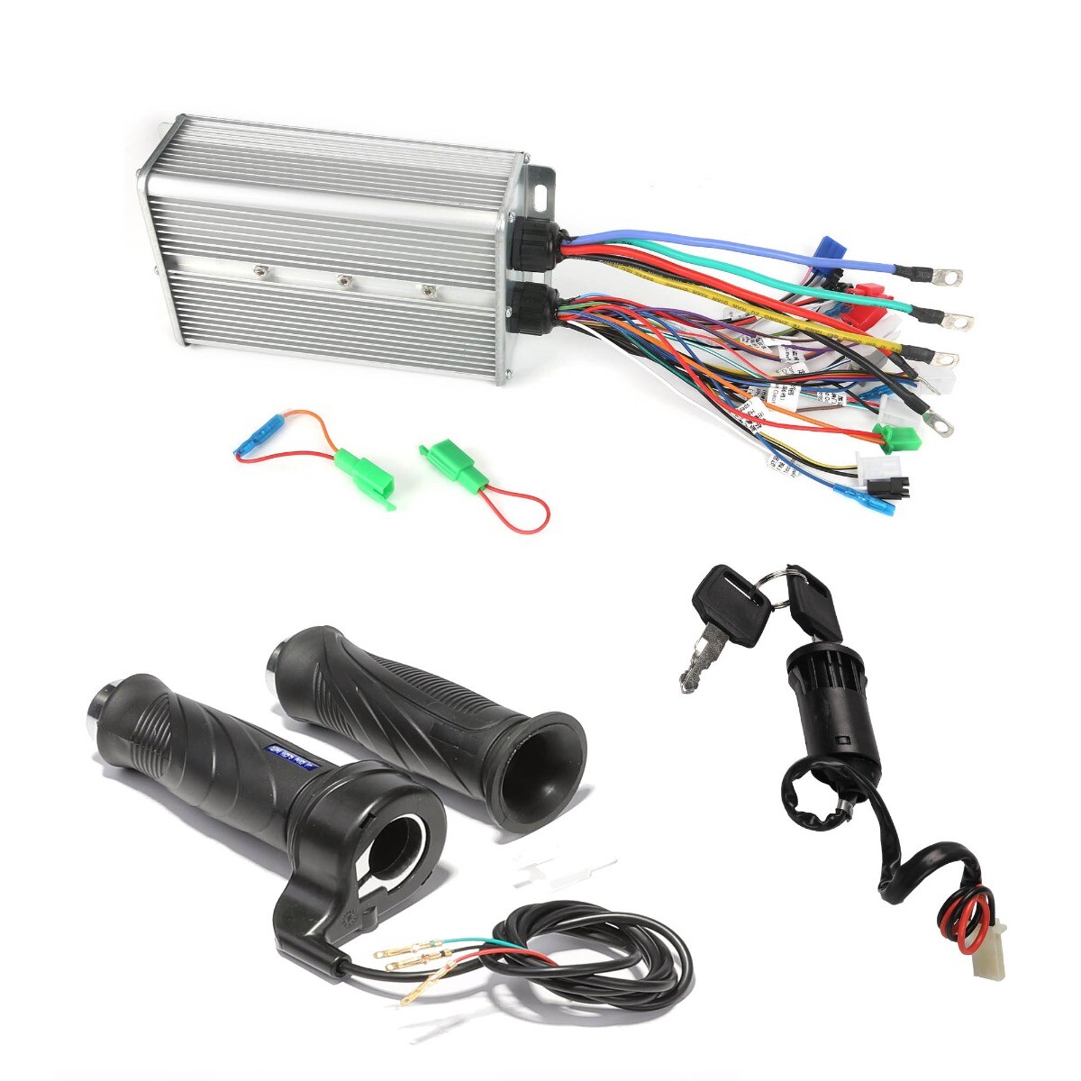 48V 60V 72V 500W-3200W Brushless Motor Controller Throttle Electric Go Kart ATV