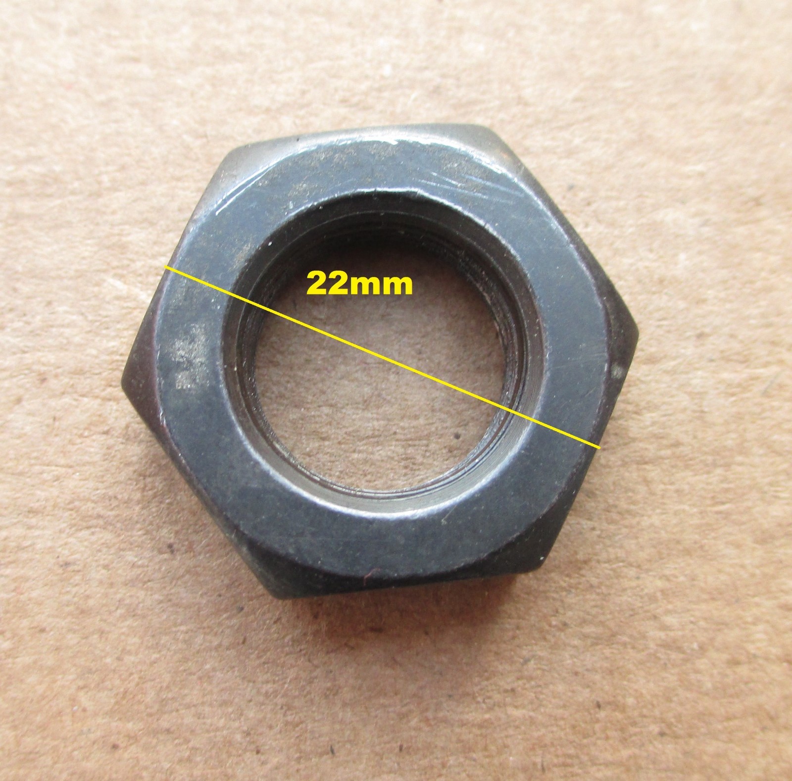 BMX 14mm Bicycle Hub Axle Set Parts Nuts Washers Axle Cone Lock Nut/sold as each