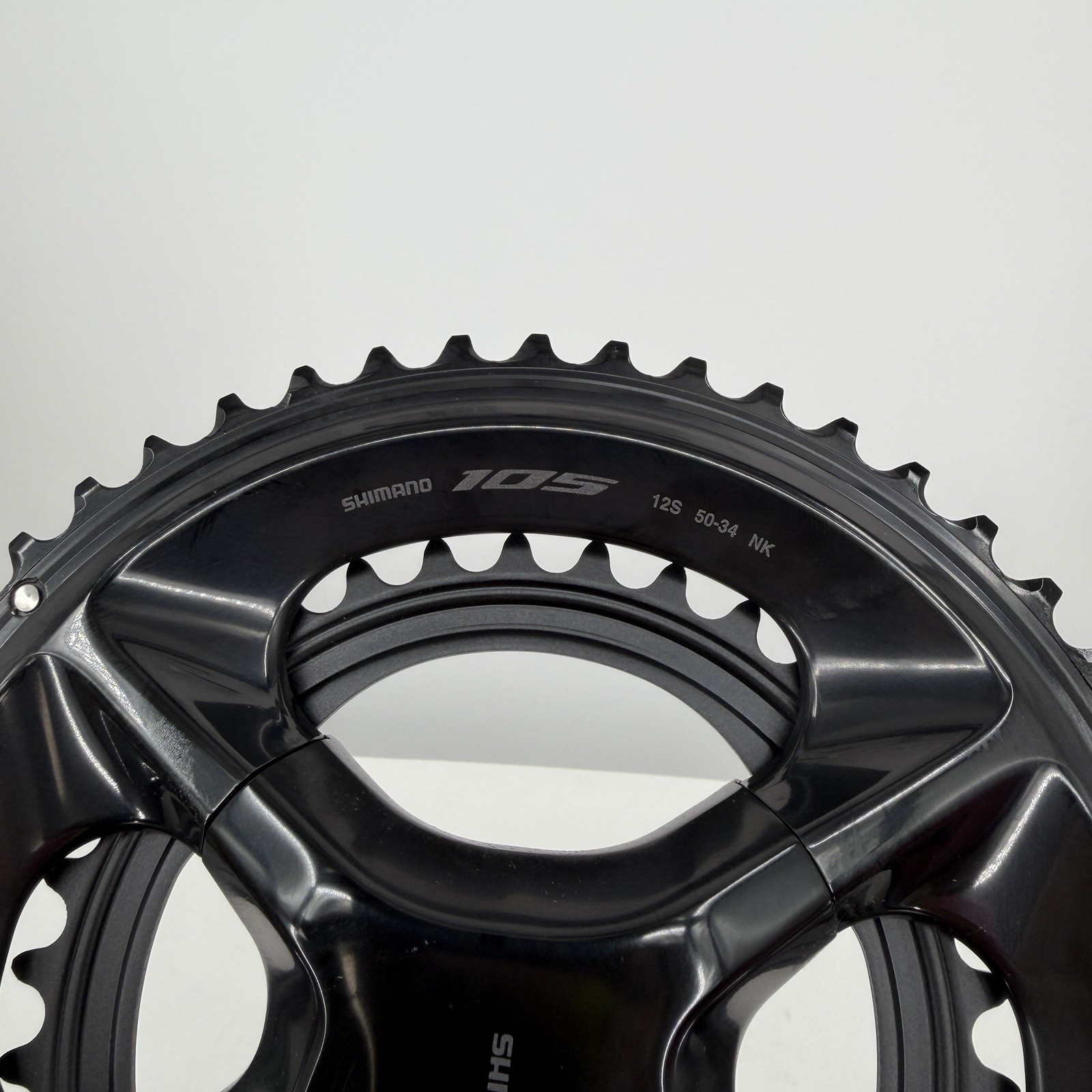 Shimano 105 FC-R7100 12-Speed Crankset 170mm 50-34T Black