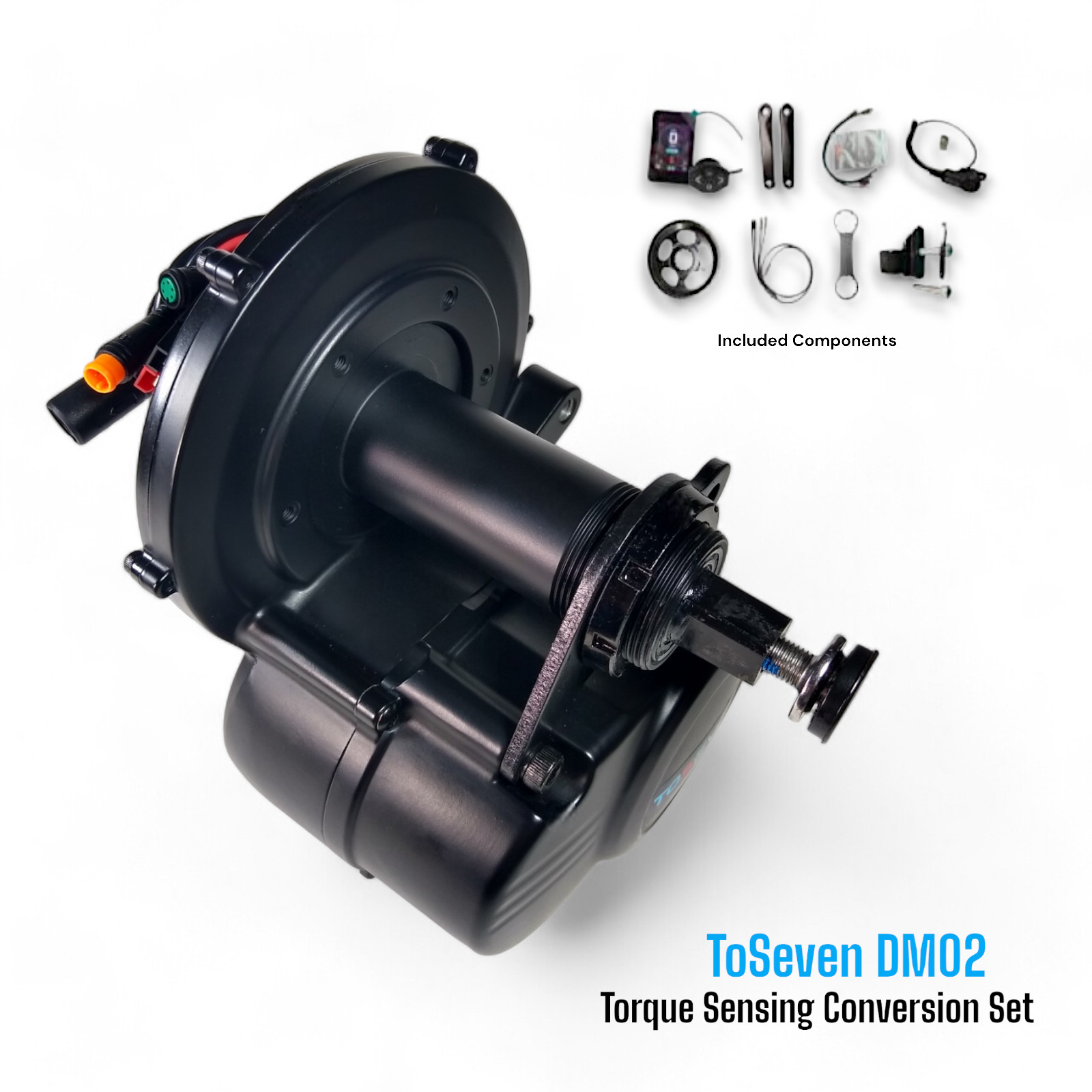 ToSeven DM02 500W Mid Drive Conversion Set with Torque Sensing