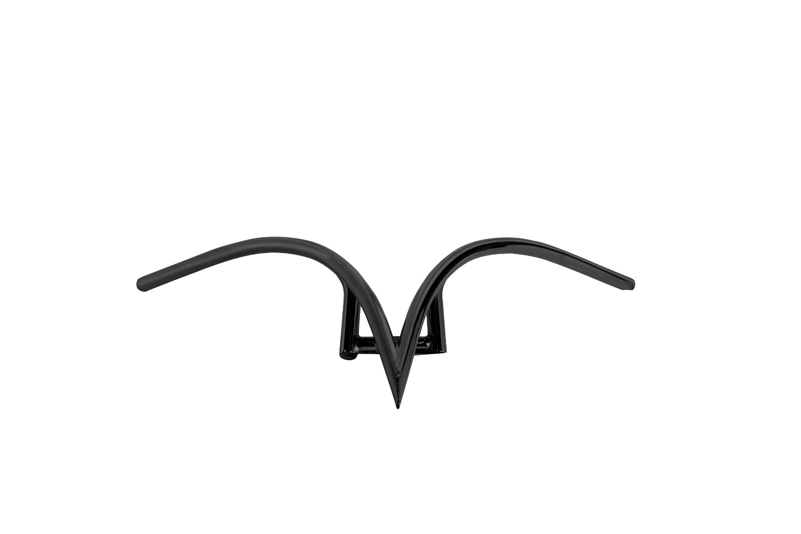 95mm V-Type Steel Handlebar Horizontal Pipe Length Chopper Style Replacement DIY