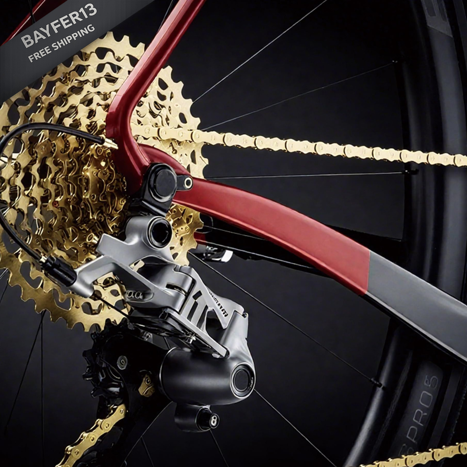 6/7/8/9/10/11/12 Speed Bike Chain – High-Strength, Durable & Smooth-Shifting…