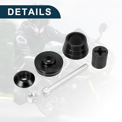 Motorcycle Handlebar End Plug Aluminum Alloy 18mm-20mm 0.71″-0.79″ 33.5mm OD