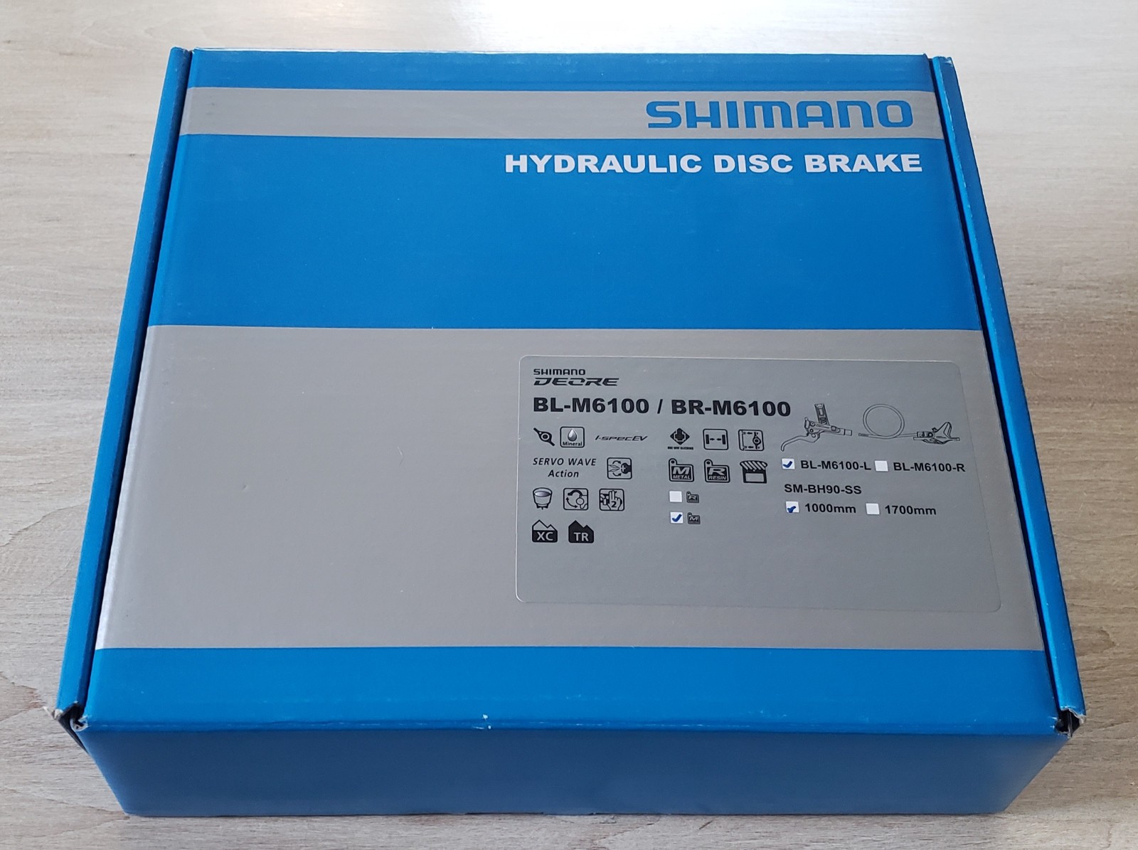 NEW! Shimano Deore BL-M6100 BR-M6100 Brake Lever/Caliper. SHIPS FREE!