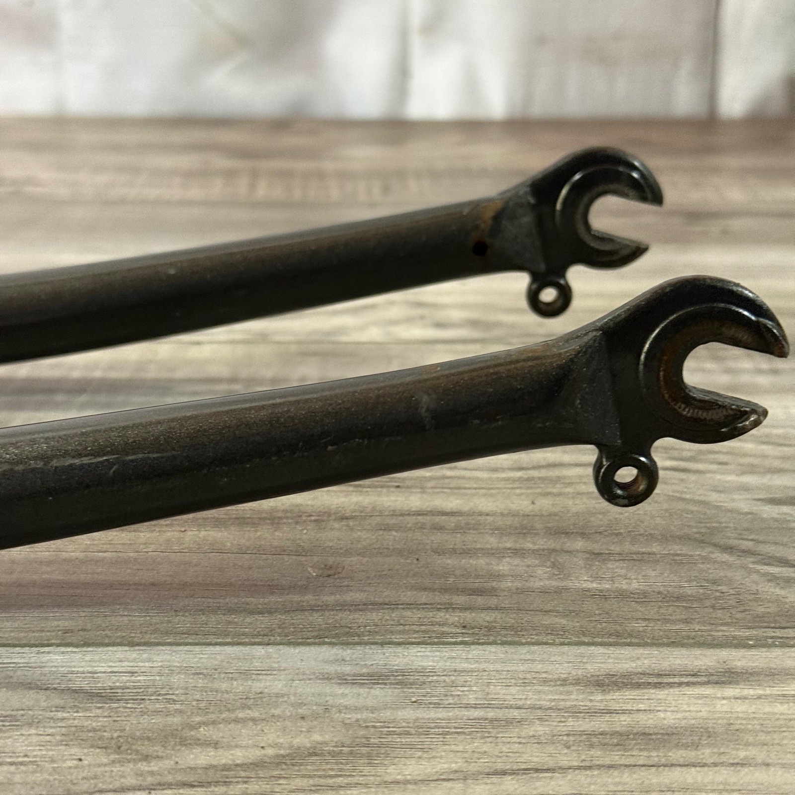 90s Specialized Direct Drive MTB Fork 1-Inch Threaded 26 123 Dark Gray