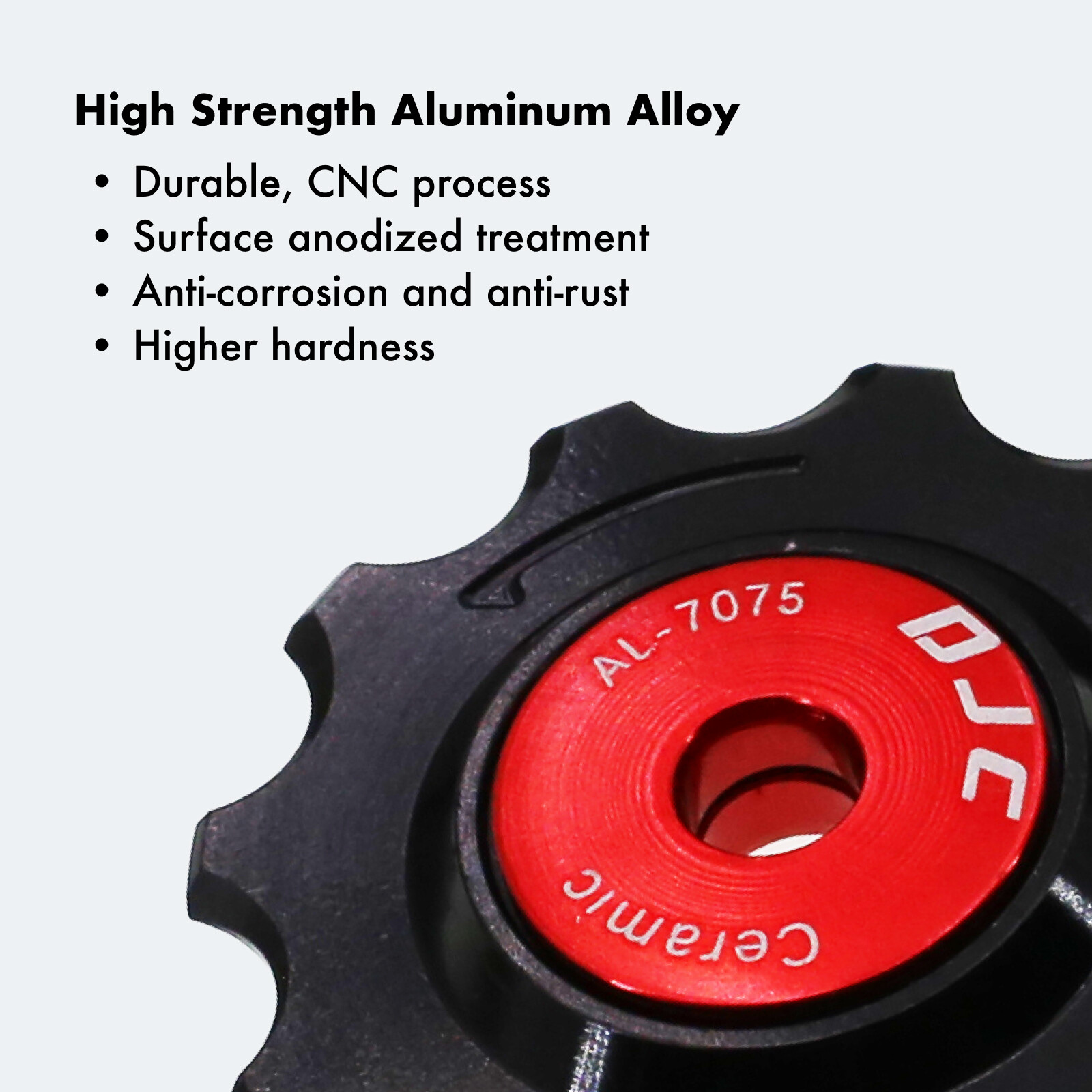 DJC 12 Speed Ceramic Pulley Wheel Guide Roller Jockey 11T 12T 13T 14T for AXS