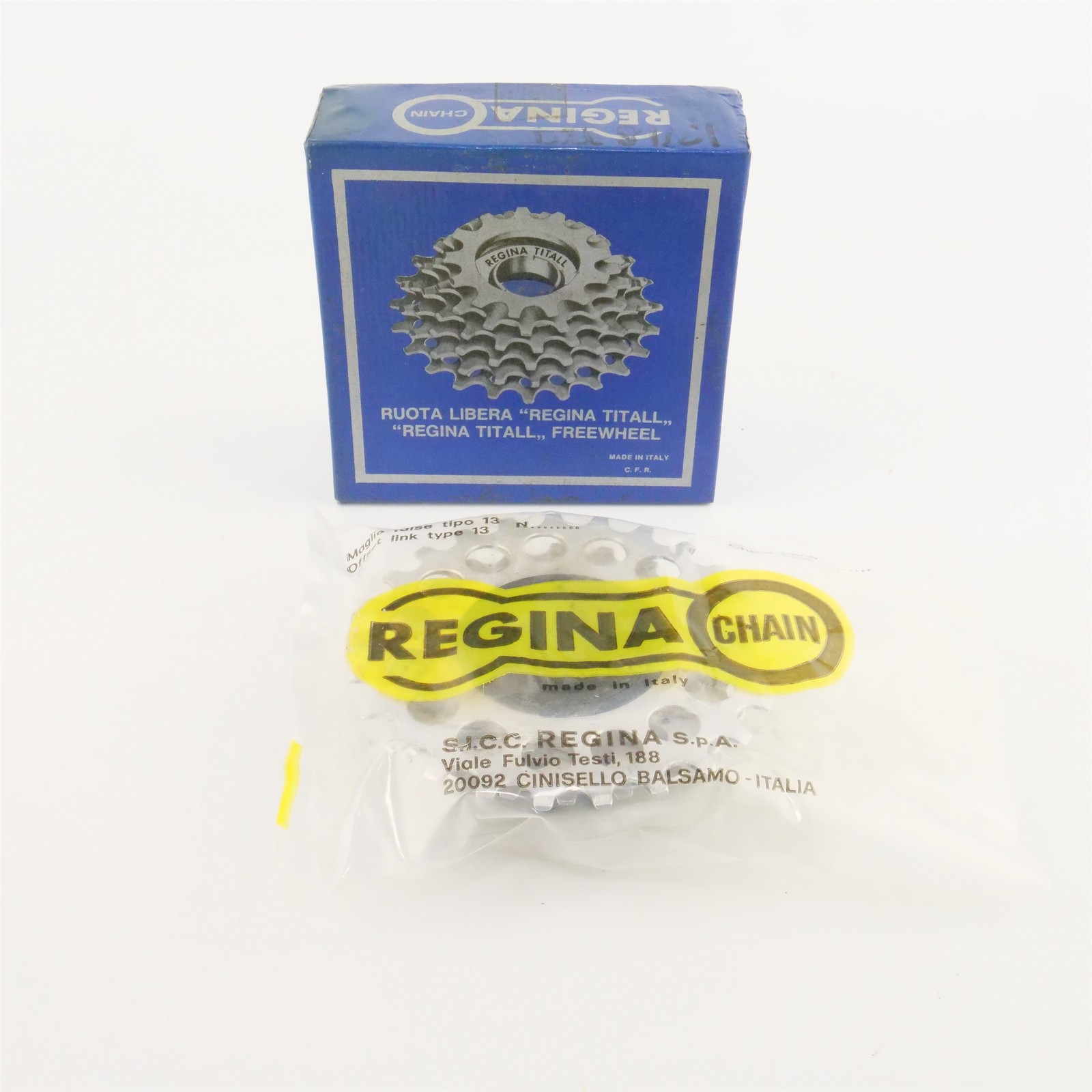 NOS Regina Titall Freewheel 12-25t 7 Speed BSC Titanium Aluminum W/Box Vintage