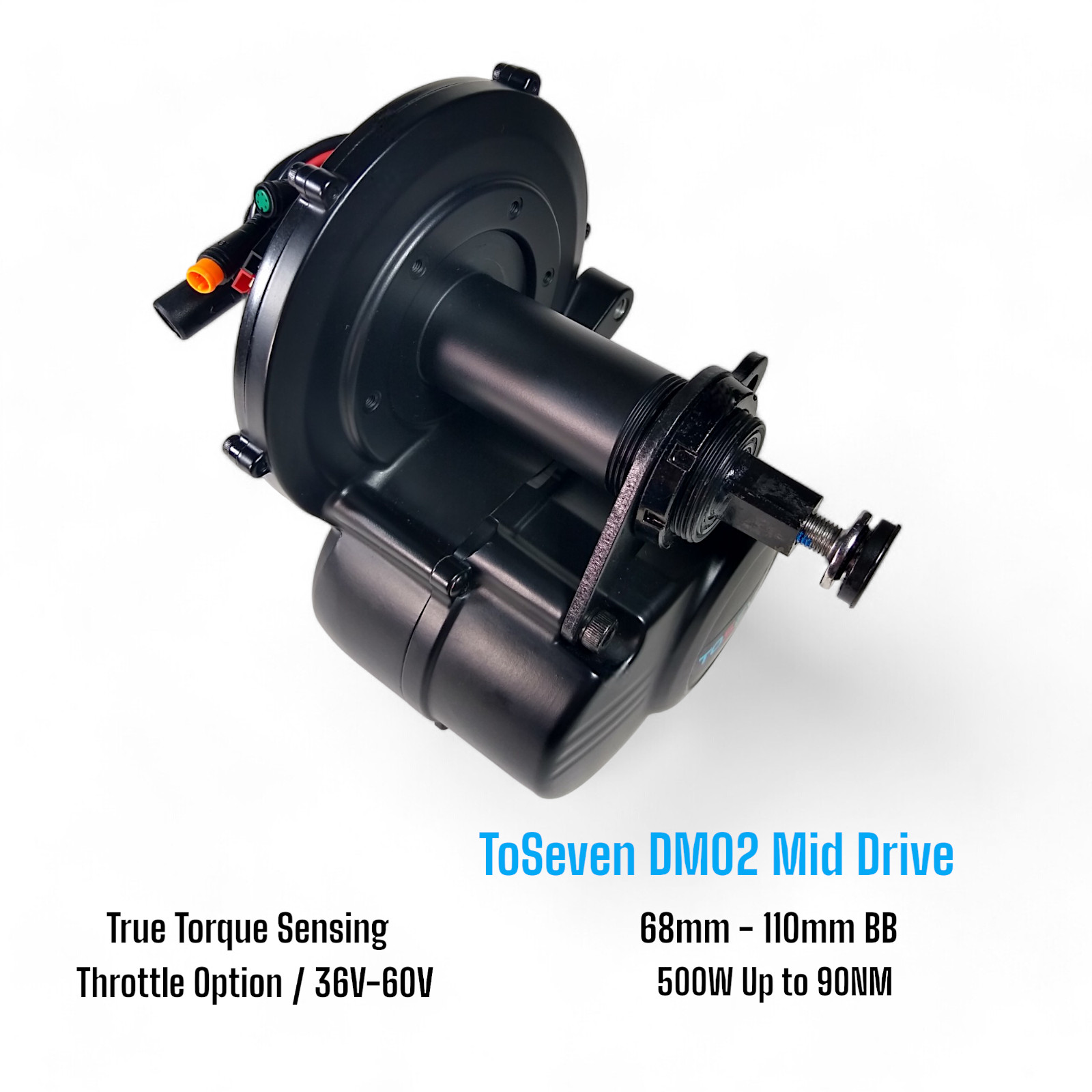 ToSeven DM02 500W Mid Drive Conversion Set with Torque Sensing