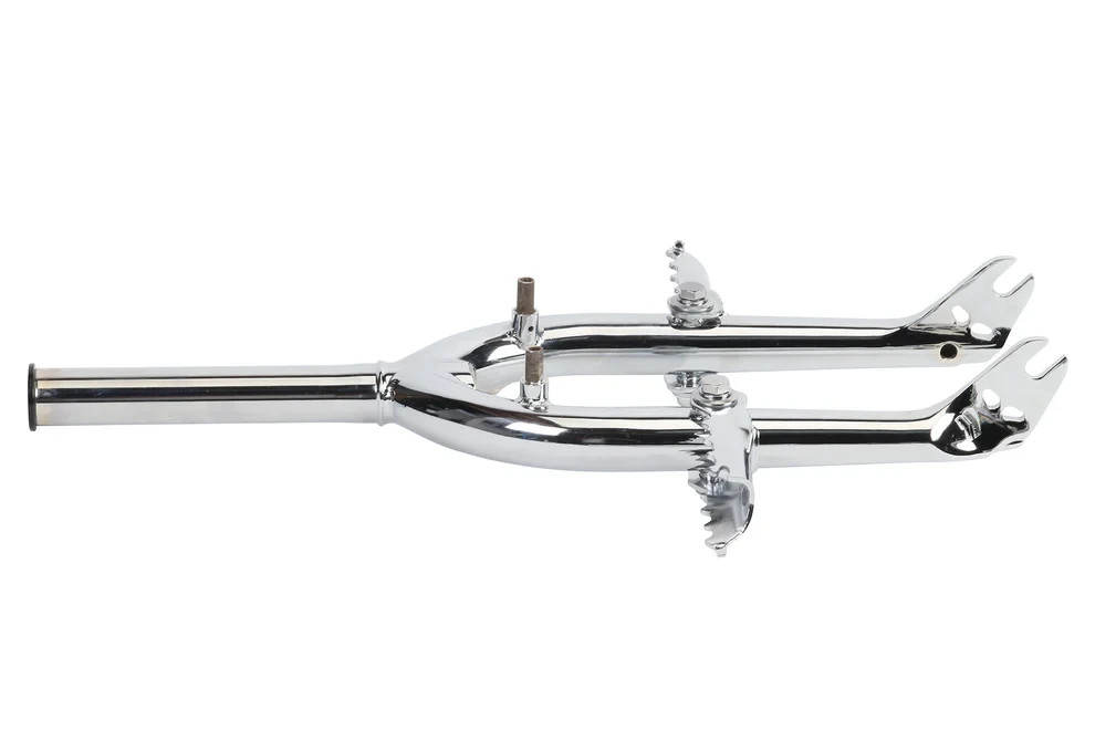 Haro Lineage 990 Forks w/folding flip up pegs – Chrome – 1 1/8 – New in box -RAD