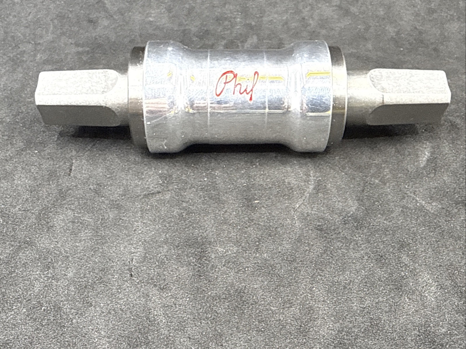 PHIL WOOD Sealed Cartridge Bearing Bottom Bracket 119mm Asymm JIS Square Taper