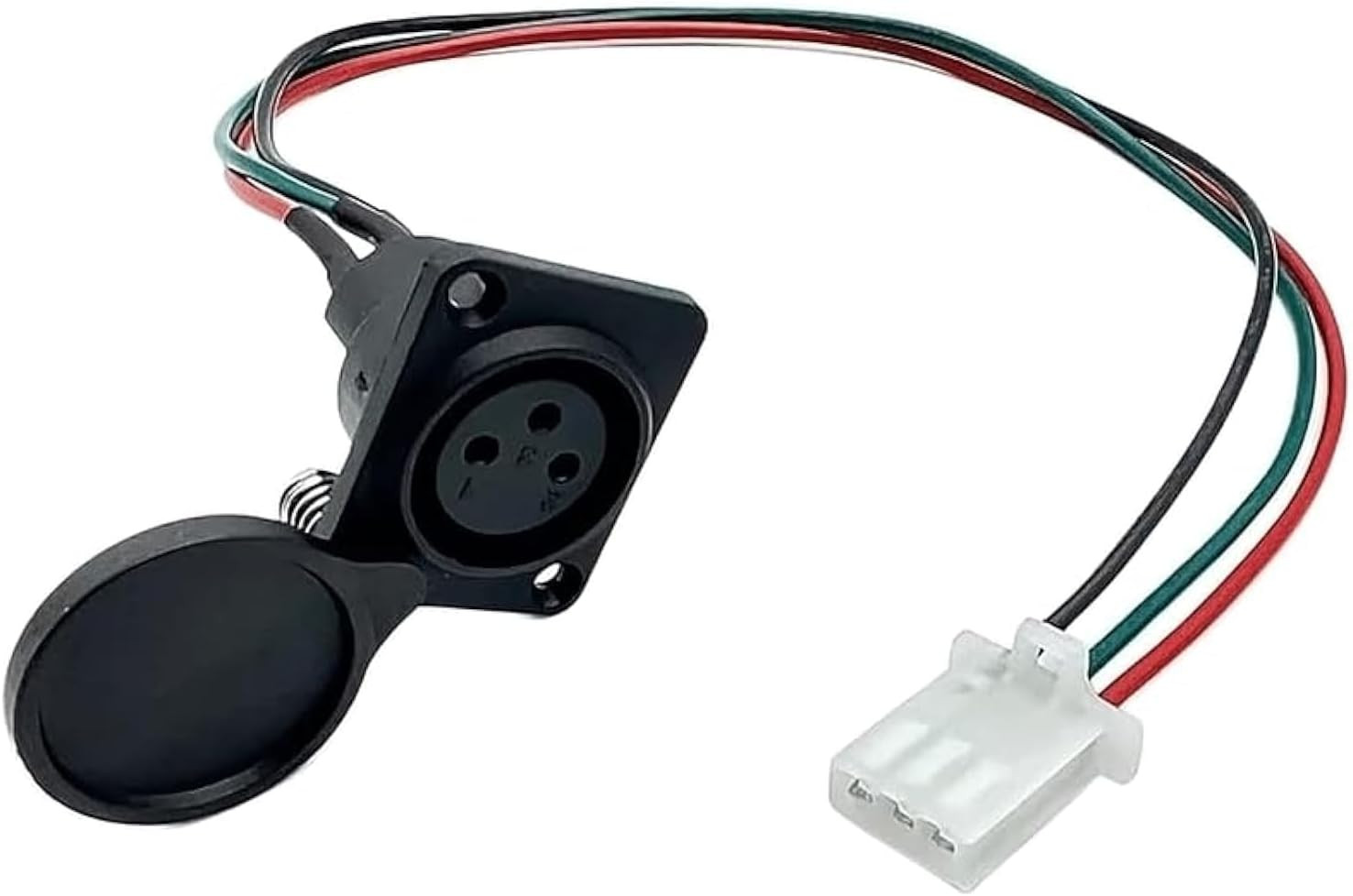 XLR Charging Port Cable Replacement for E-Bike, E-Scooter, Mobility, Wheelchair