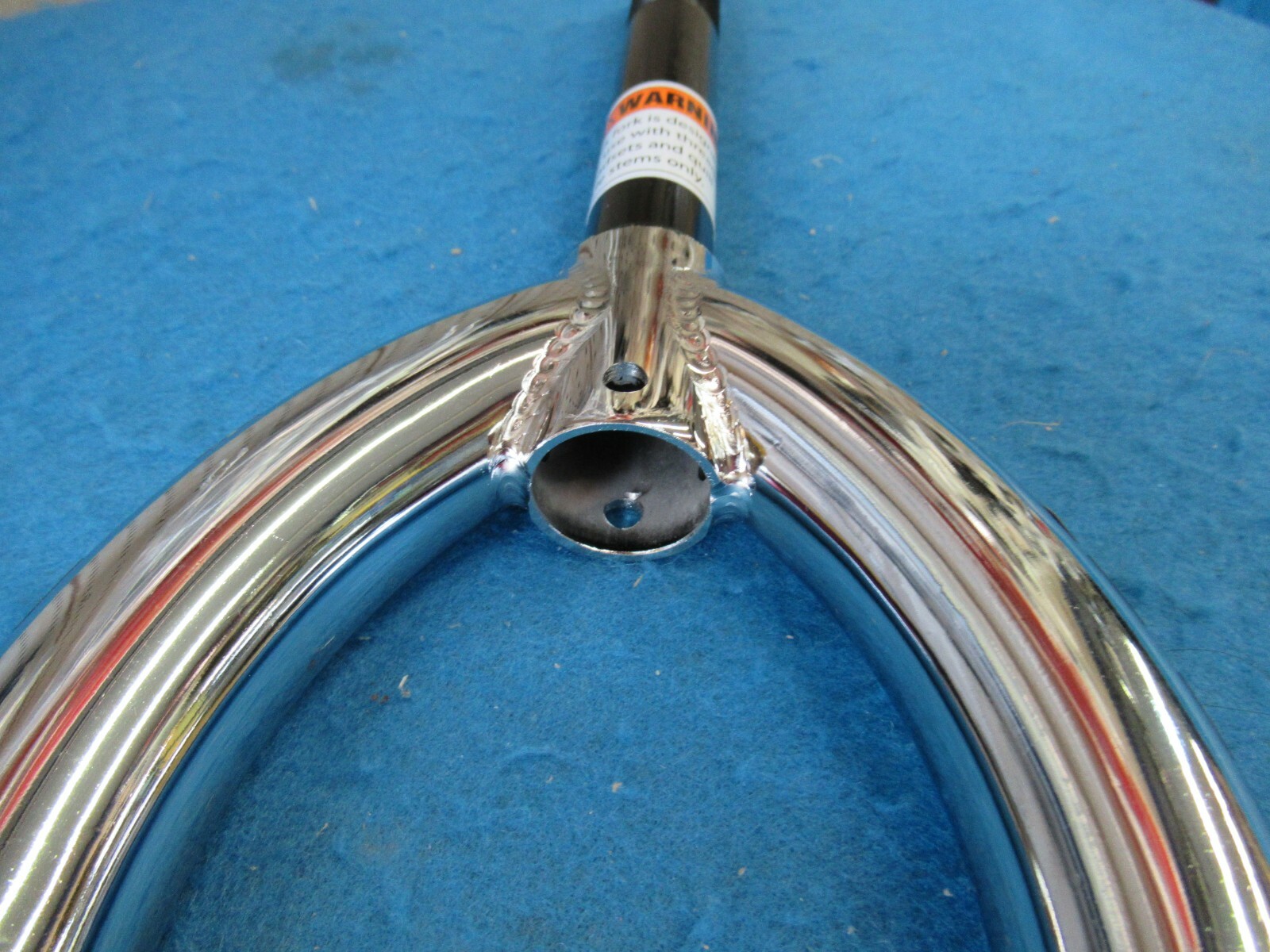 SE Bikes BMX Bicycle 26″ Landing Gear 1″ Threaded Fork Tube Chrome Plated – New