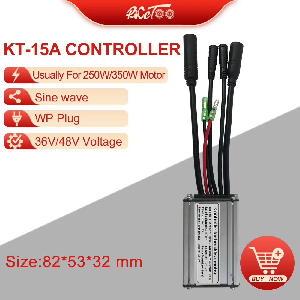 250W-3000W Electric Bike Controller 15A-50A Sinewave SquareWave Controller