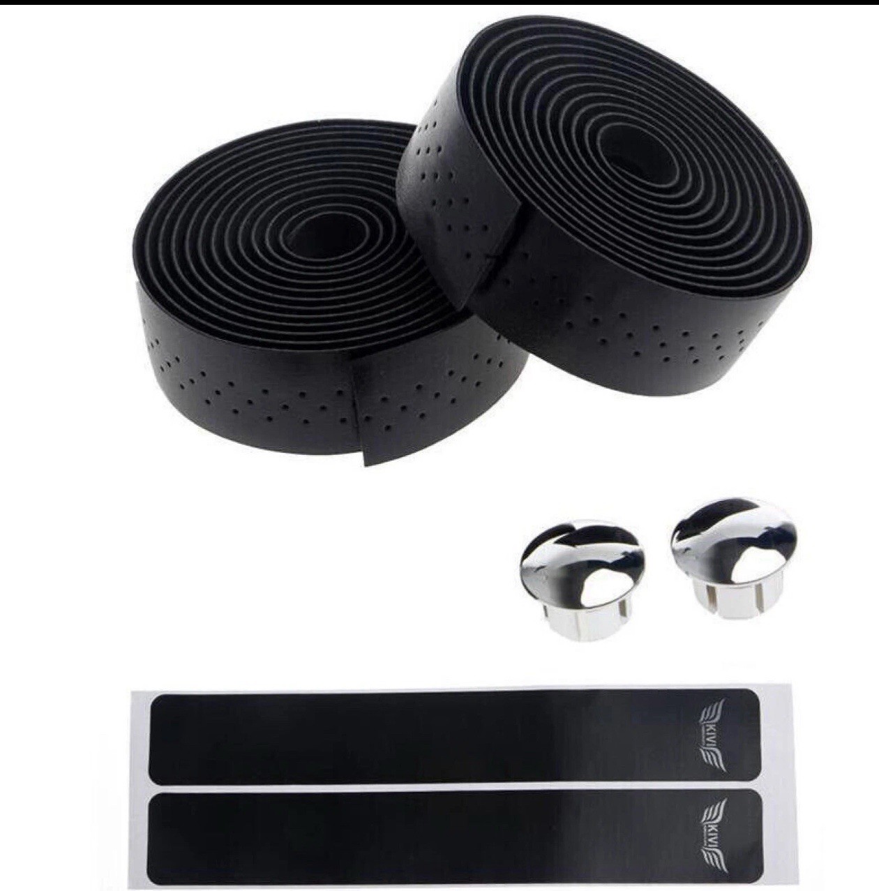 Synthetic Leather Road Bike Handlebar Tape Exceptional – Black