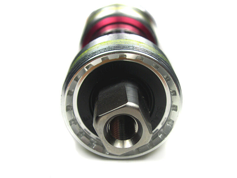 OMNI Racer Ti Ceramic JIS Steel Square Taper Bottom Bracket 68x116mm ENGLISH
