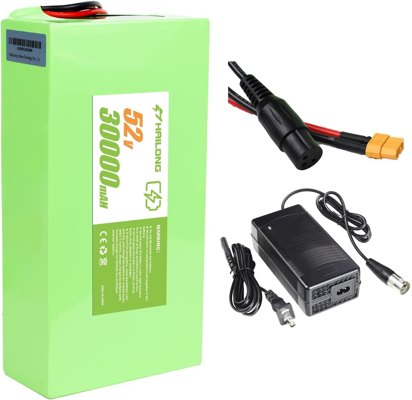 36V 48V 52V Electric Bike Battery Lithium Battery ebike Battery Pack