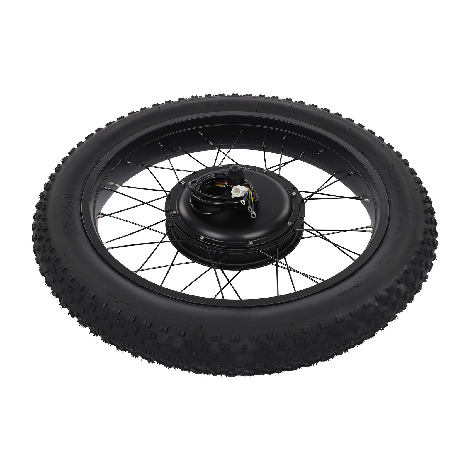 24″ 48V Electric Bicycle Front Wheel Hub Motor Kit E-Bike Conversion Kit 1500W