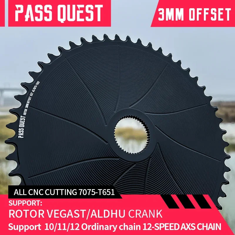 3mm Offest Direct Mount Chainring 42-54T Sprocket for Bicycle Crankset