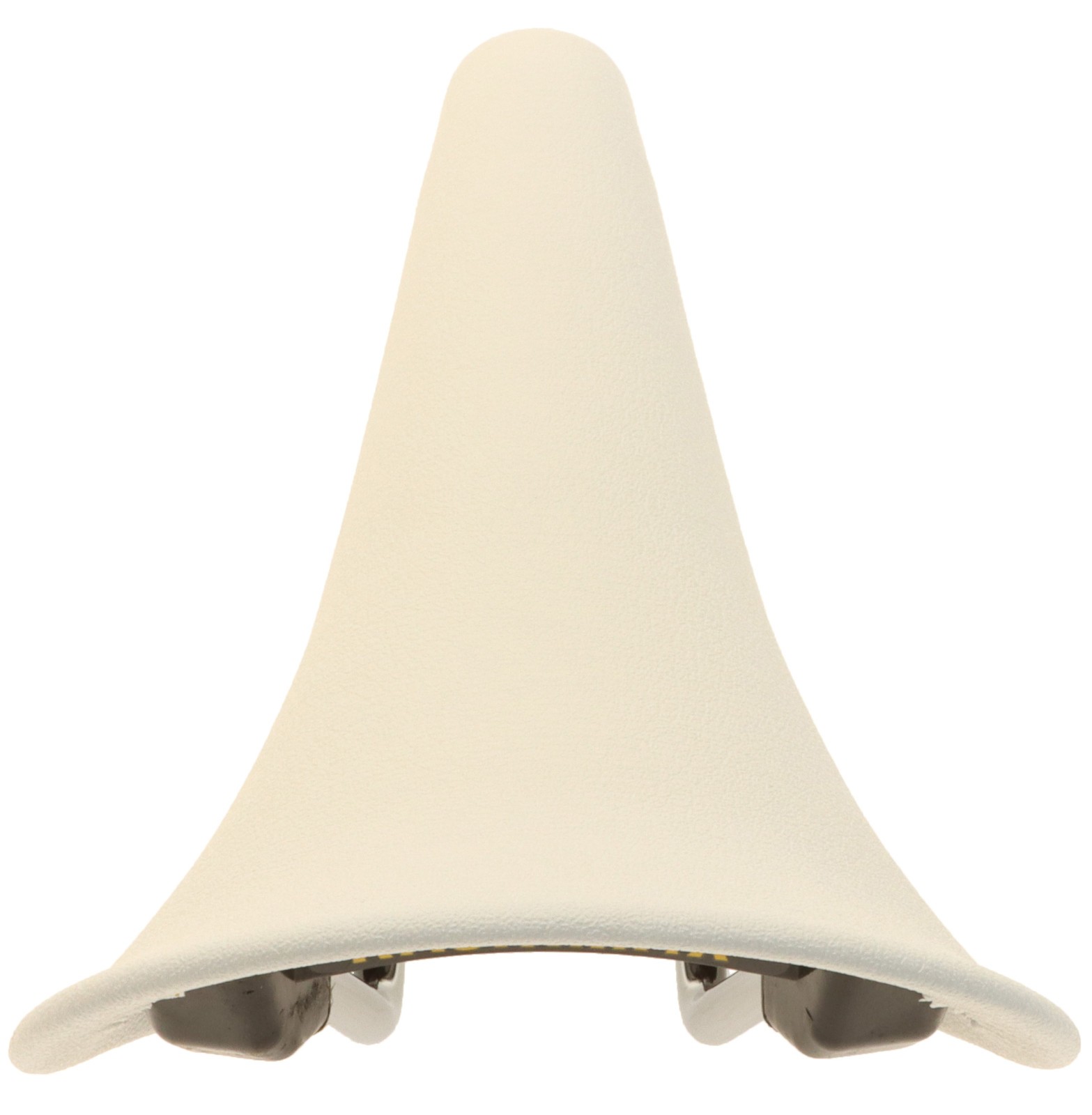 Kashimax Aero AX-4B Saddle Non-Padded Standard Rails Smooth Leather White NEW
