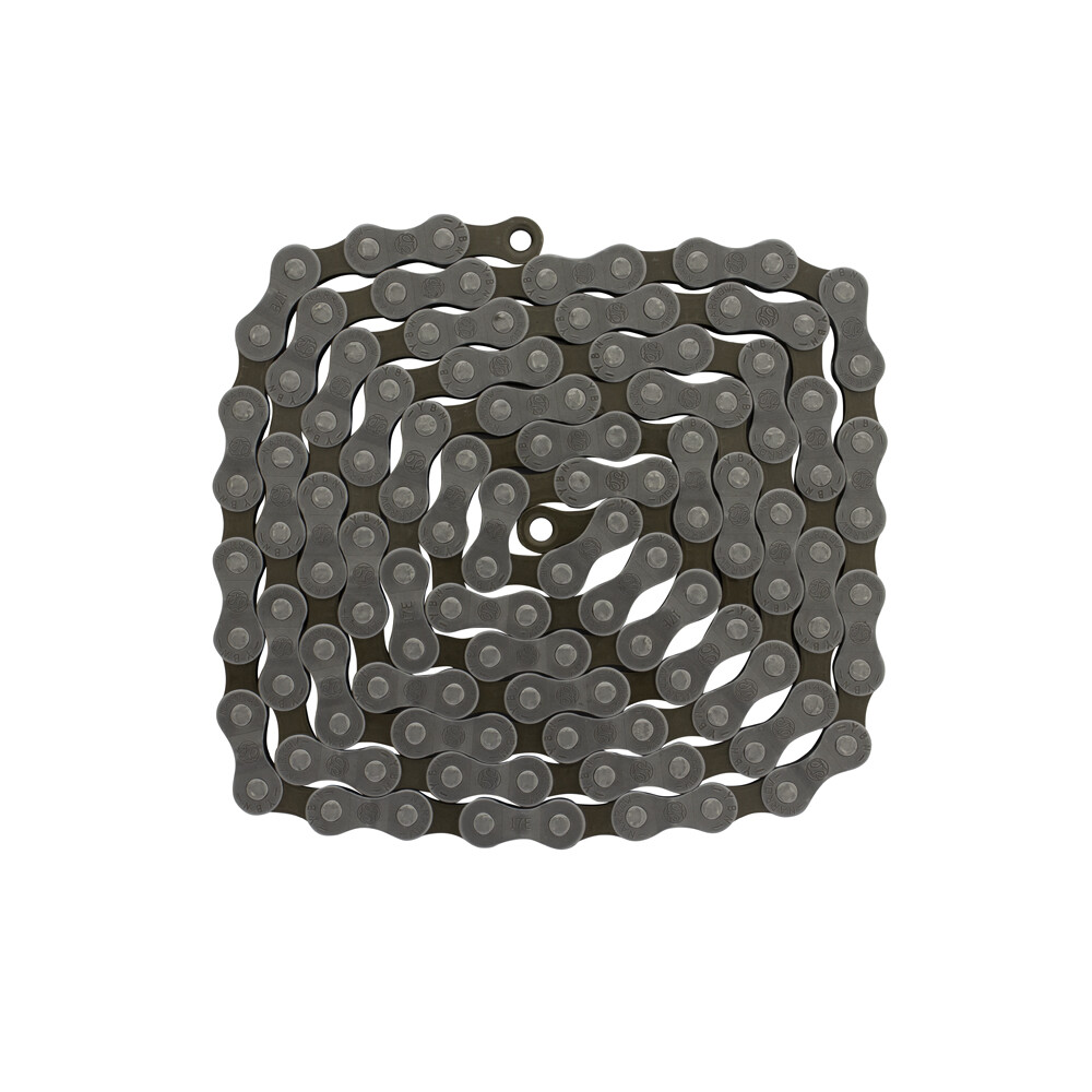 YBN Multispeed Bicycle Bike Chain 1/2 x 3/32 116 Links S8 S2 8 Speed Grey/Brown