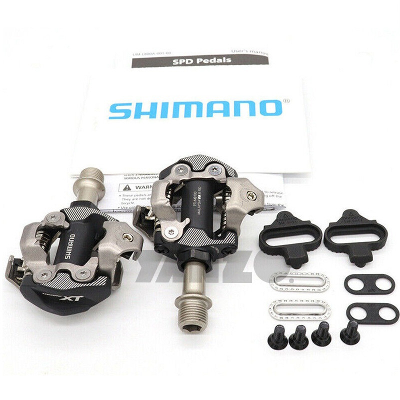 Shimano Deore XT PD-M8100/M8020 SPD MTB XC Bike Clipless Pedals & Cleats W/SH51