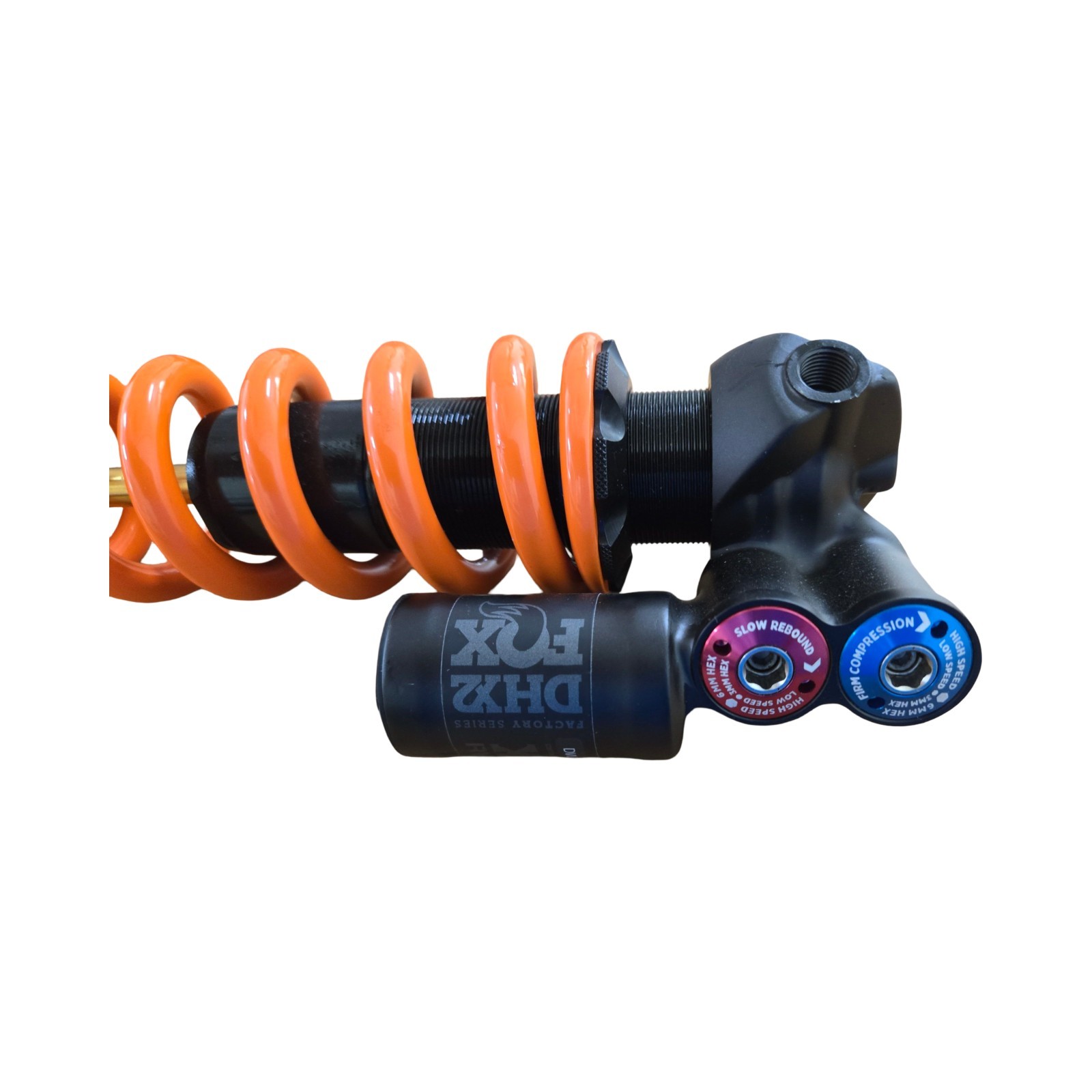 Fox DHX2 Coil Rear Shock Factory 225mm 75mm Trunnion 500LBS