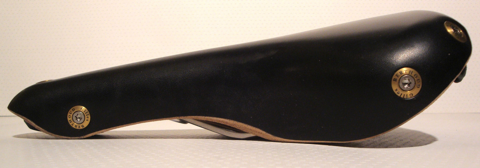 NEW GILLES BERTHOUD SADDLE SEAT ARAVIS BLACK MADE IN FRANCE IDEALE BROOKS