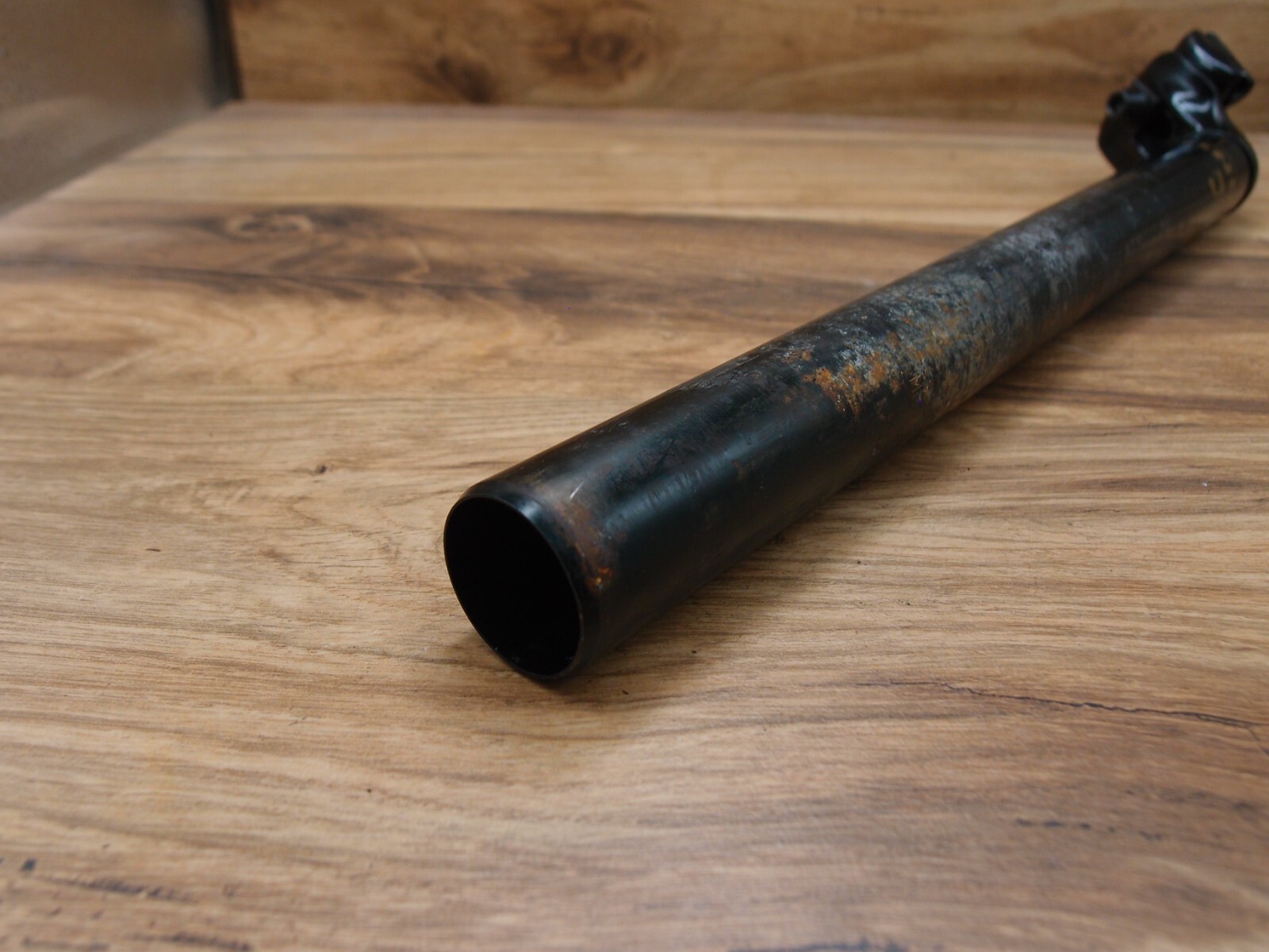 1993 steel CRMO plain seatpost UNO Kalloy for MTB 29.6 mm