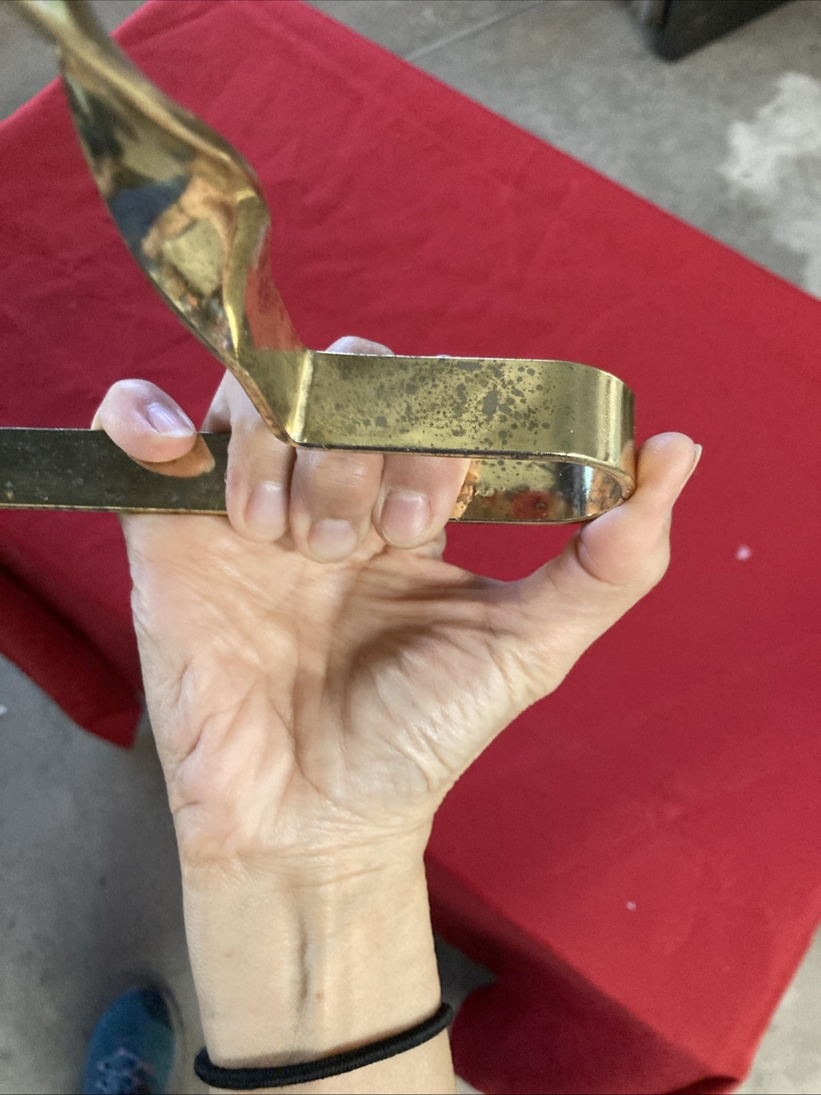 Vintage Lowrider 20 In? Bumper Flat Twisted Gold
