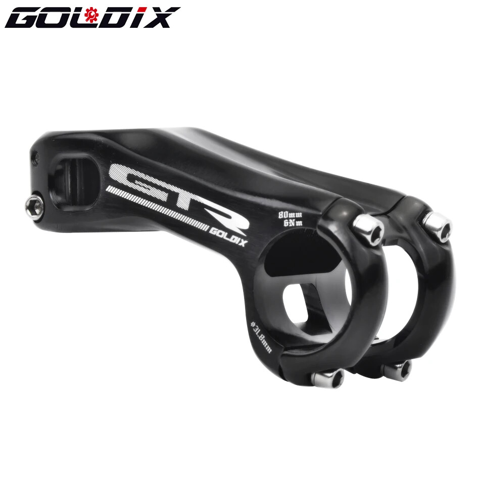 Bike Stem 80mm/90mm/100mm MTB Power Stem -17 Degrees Bicycle Table Compatible