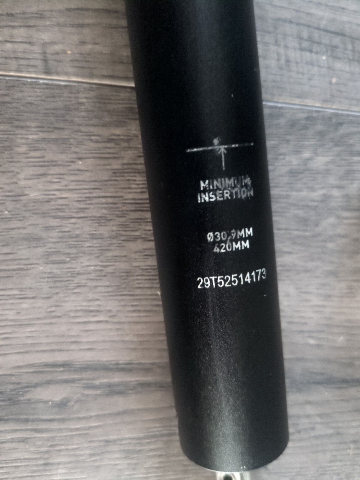 ROCK SHOX REVERB DROPPER POST, 30.9MM, FOR PARTS