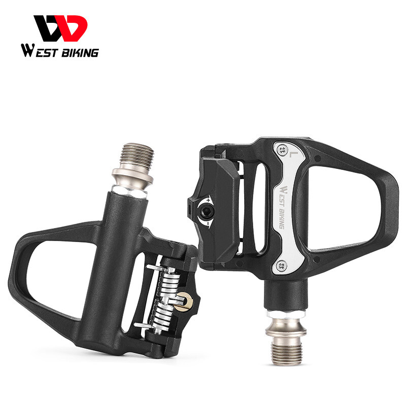 Bike Self-locking Pedals Cycling Clipless Pedals Aluminum Cleats SPD Pedals
