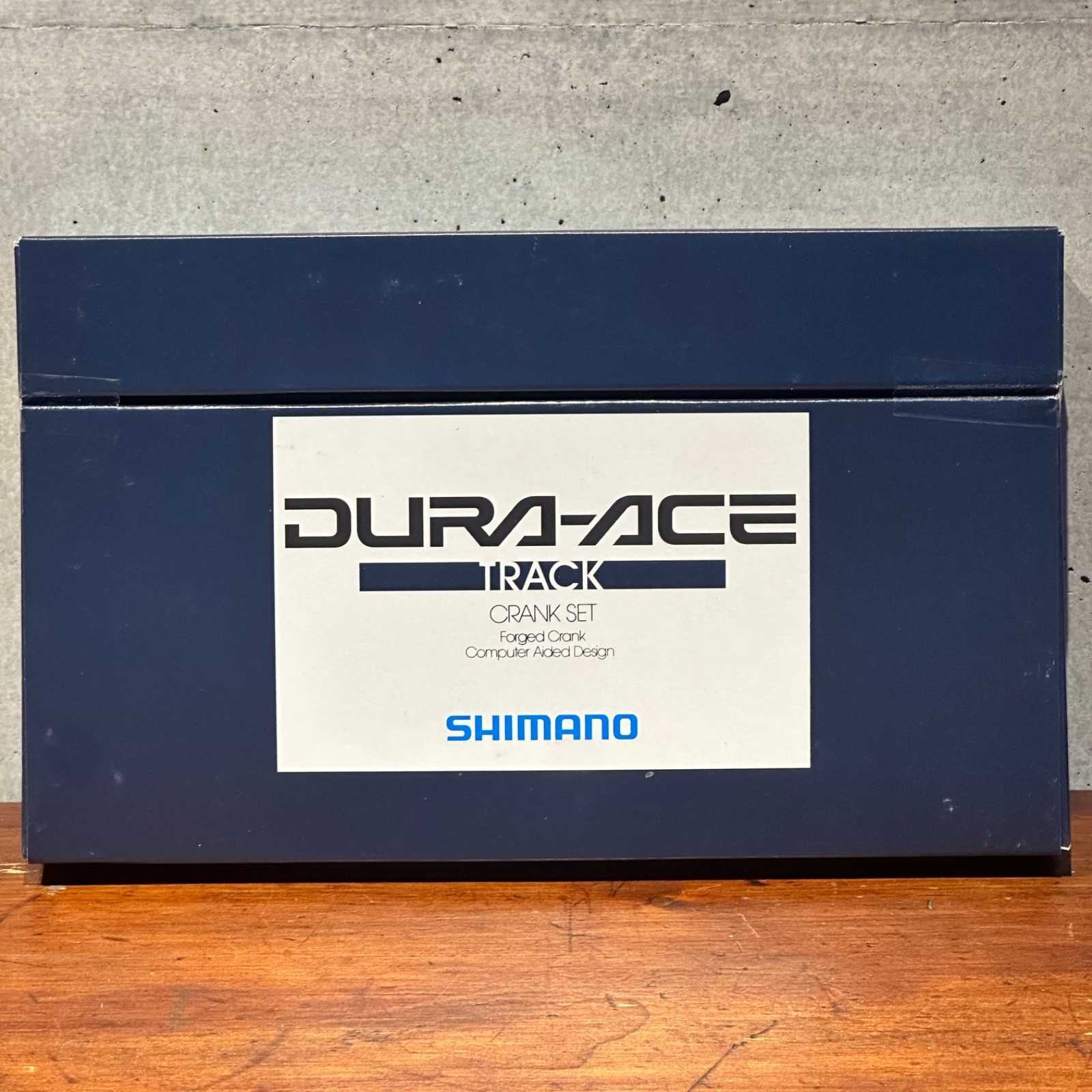 Shimano Dura Ace Track Crank Set FC-7600 Square Taper 165mm NJS Keirin w/ bolts