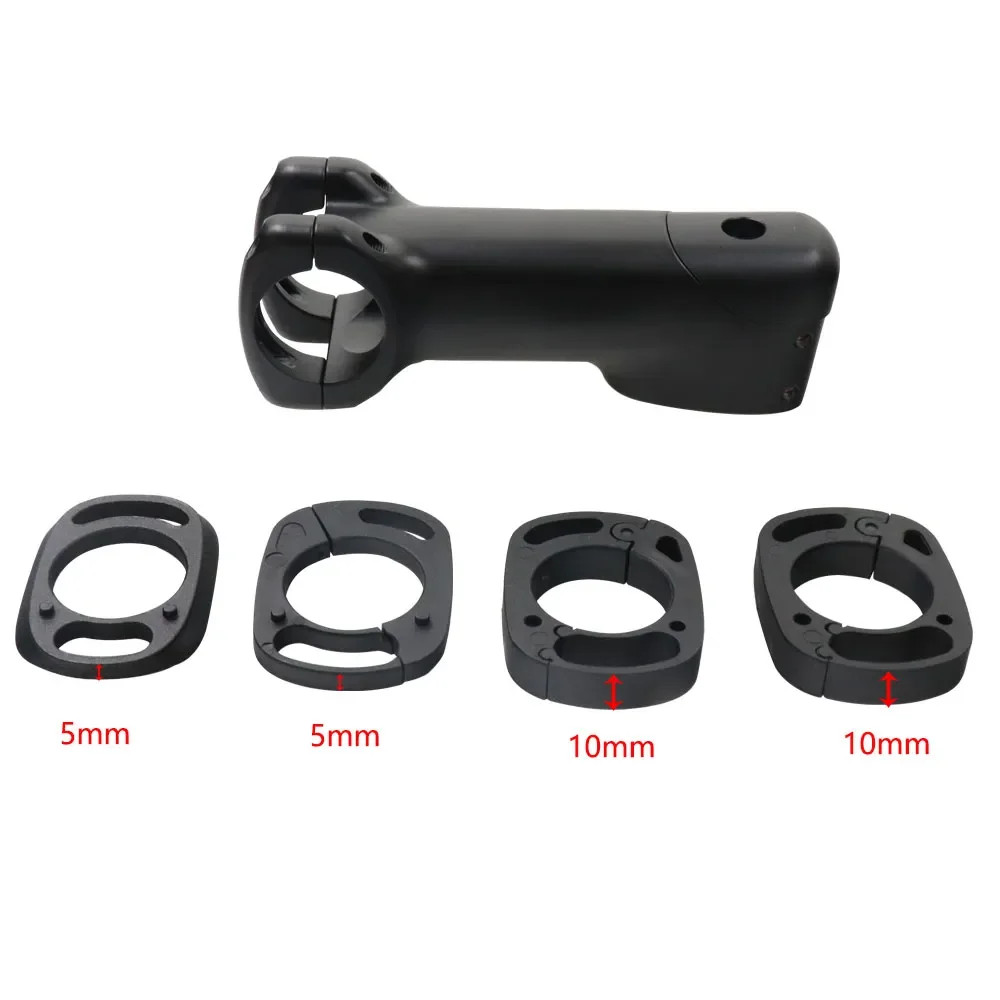 Bicycle Stem 28.6-31.8mm Internal Cable Routing Stem with Spacer Bike Parts
