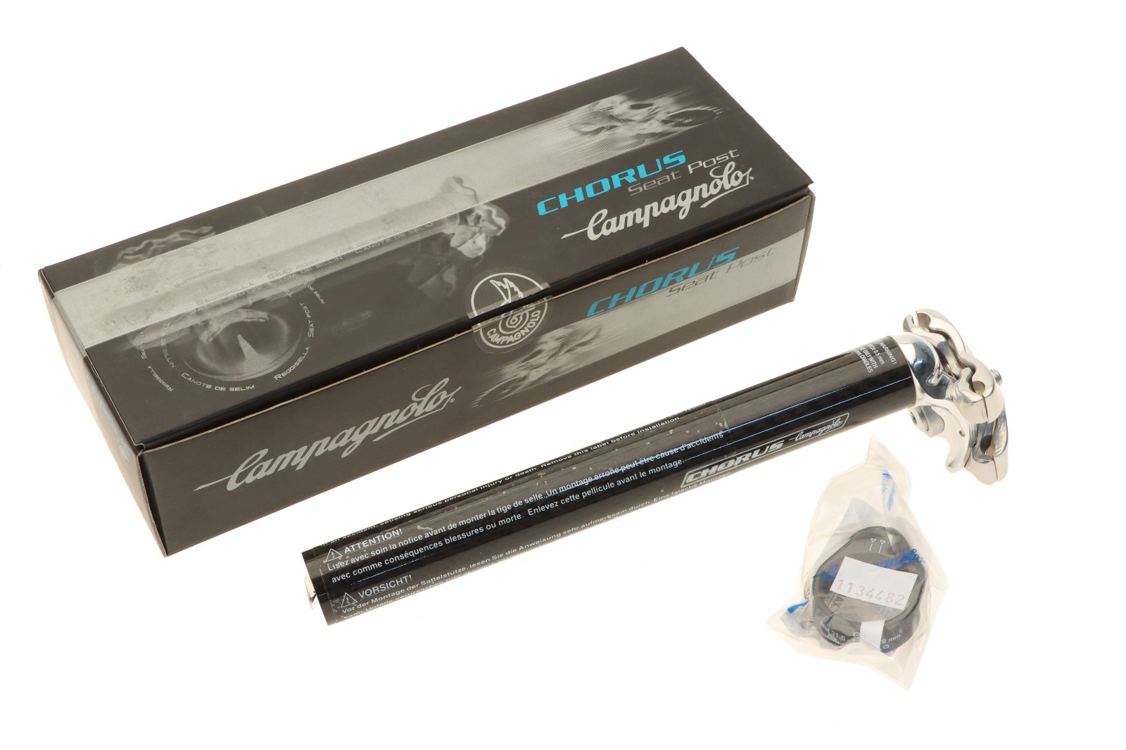Campagnolo Chorus Carbon Seatpost 27.2mm 250mm SP4-CH27C 2004 NEW NOS