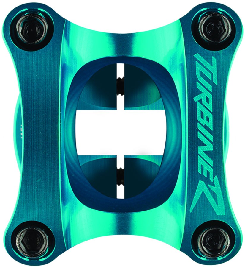 RaceFace Turbine R 35 Stem – 50mm, 35mm Clamp, +/-0, 1 1/8″, Turquoise