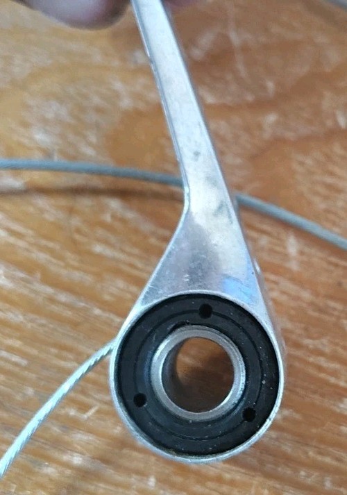 [9.48] Vintage Campagnolo Syncro Shifter Set Down Tube Braze On