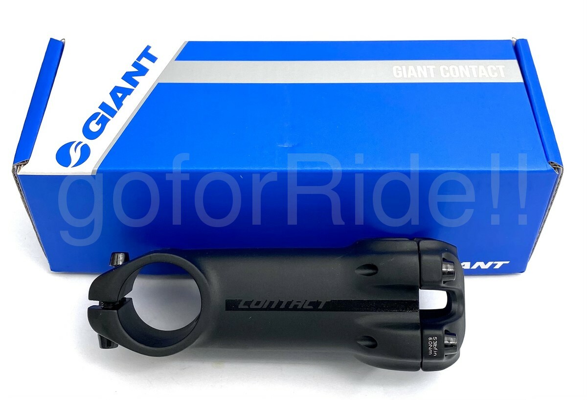 Giantt Contact Bike Stem ±8 Deg,1-1/8″,31.8x 40/50/60/70/80/90/100/110mm Black