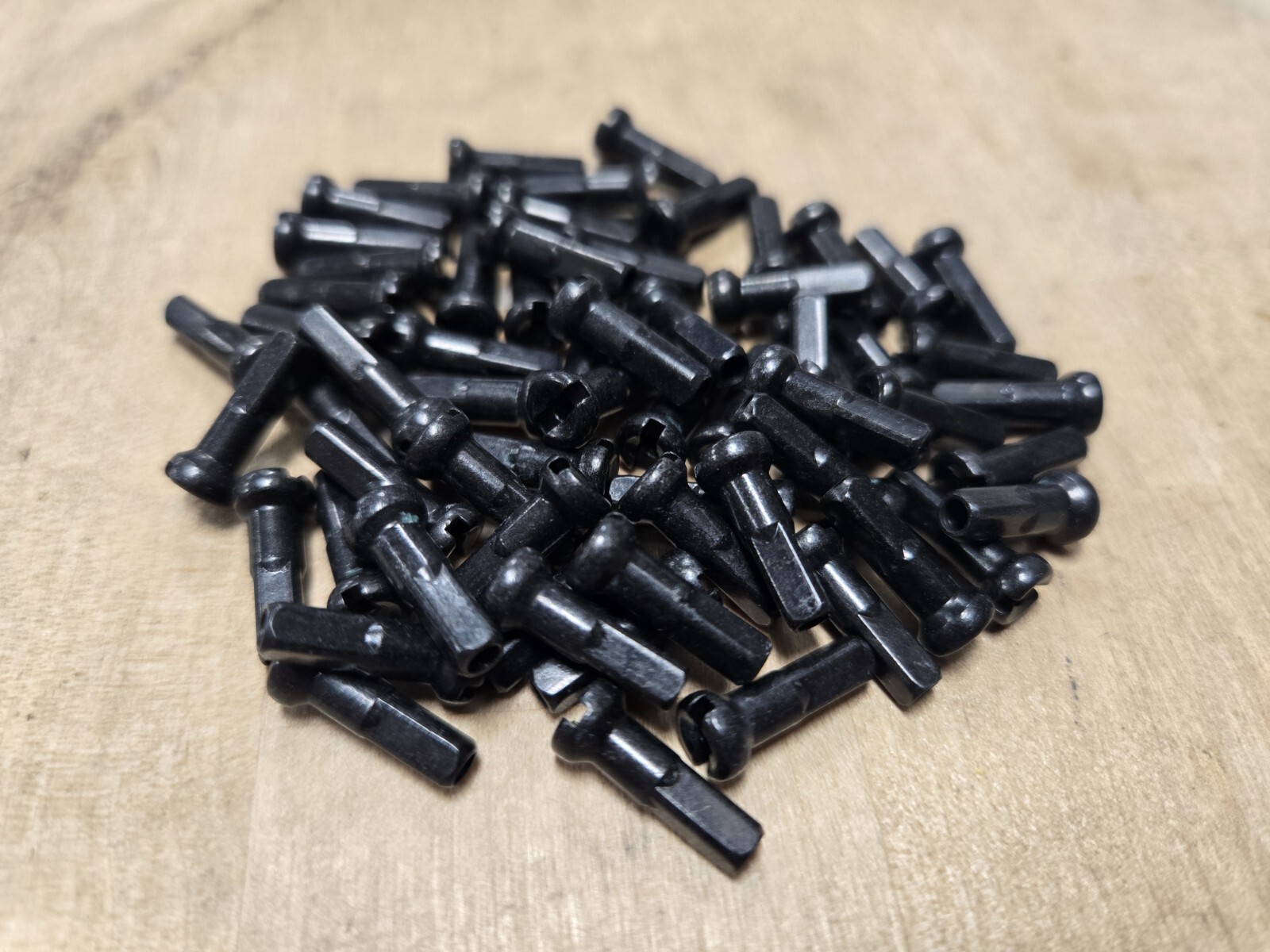 14G (2.0) Brass Bicycle spoke nipples – You chose Quantity, length and color
